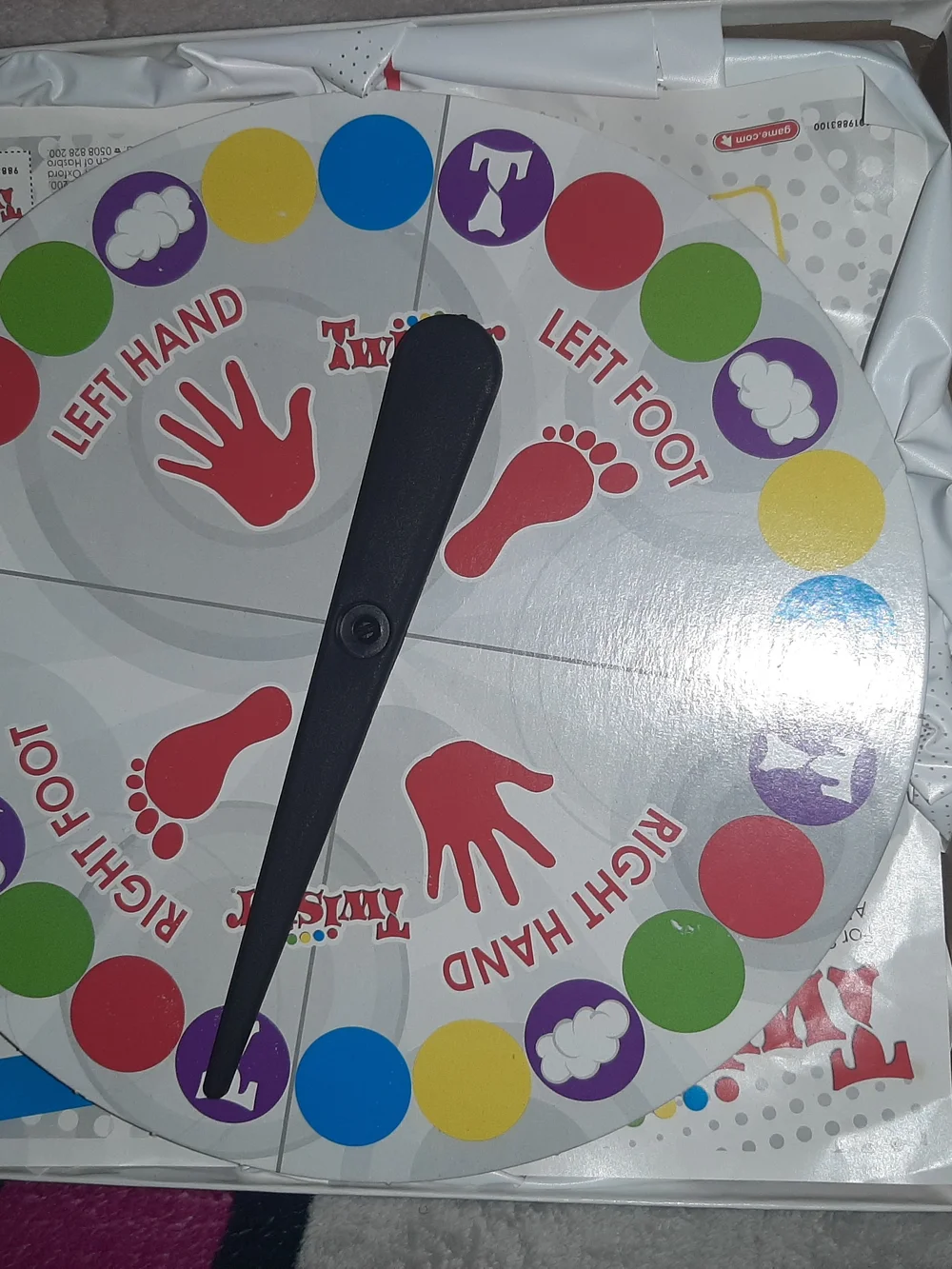 Twister Party Game by Twister - Red/Green/Blue/Yellow/White